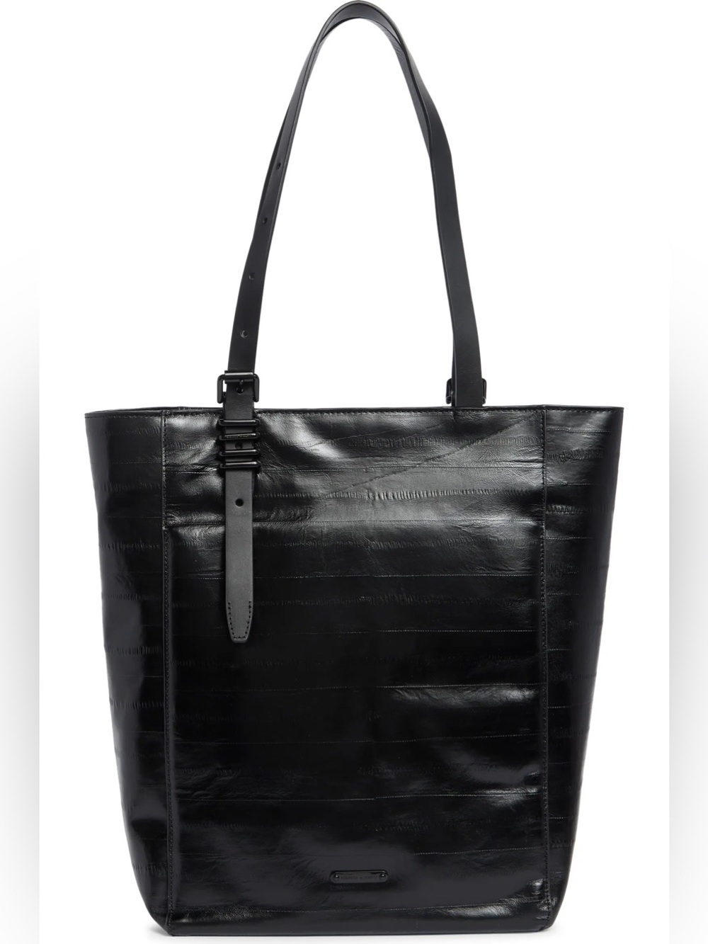 Rebecca Minkoff Buckle Tote Bag 🐊 🖤👜 - Picture 2 of 5